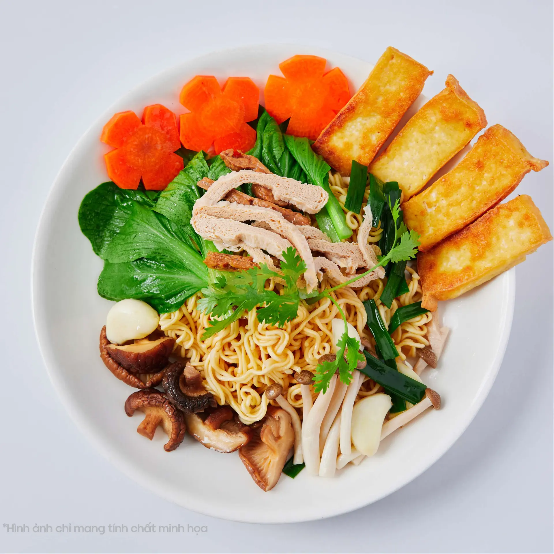 Hình ảnh Mỳ xào rau củ chay