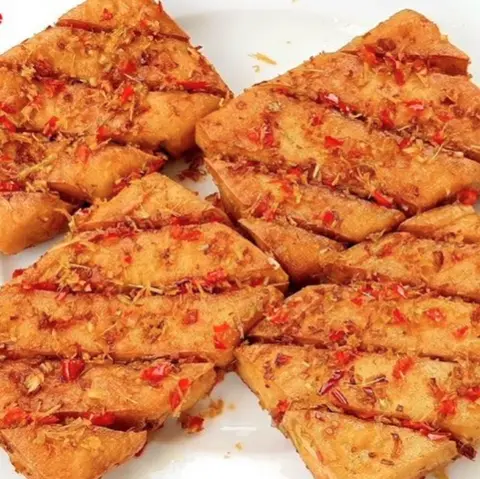 Hình ảnh Đậu hủ chiên sả