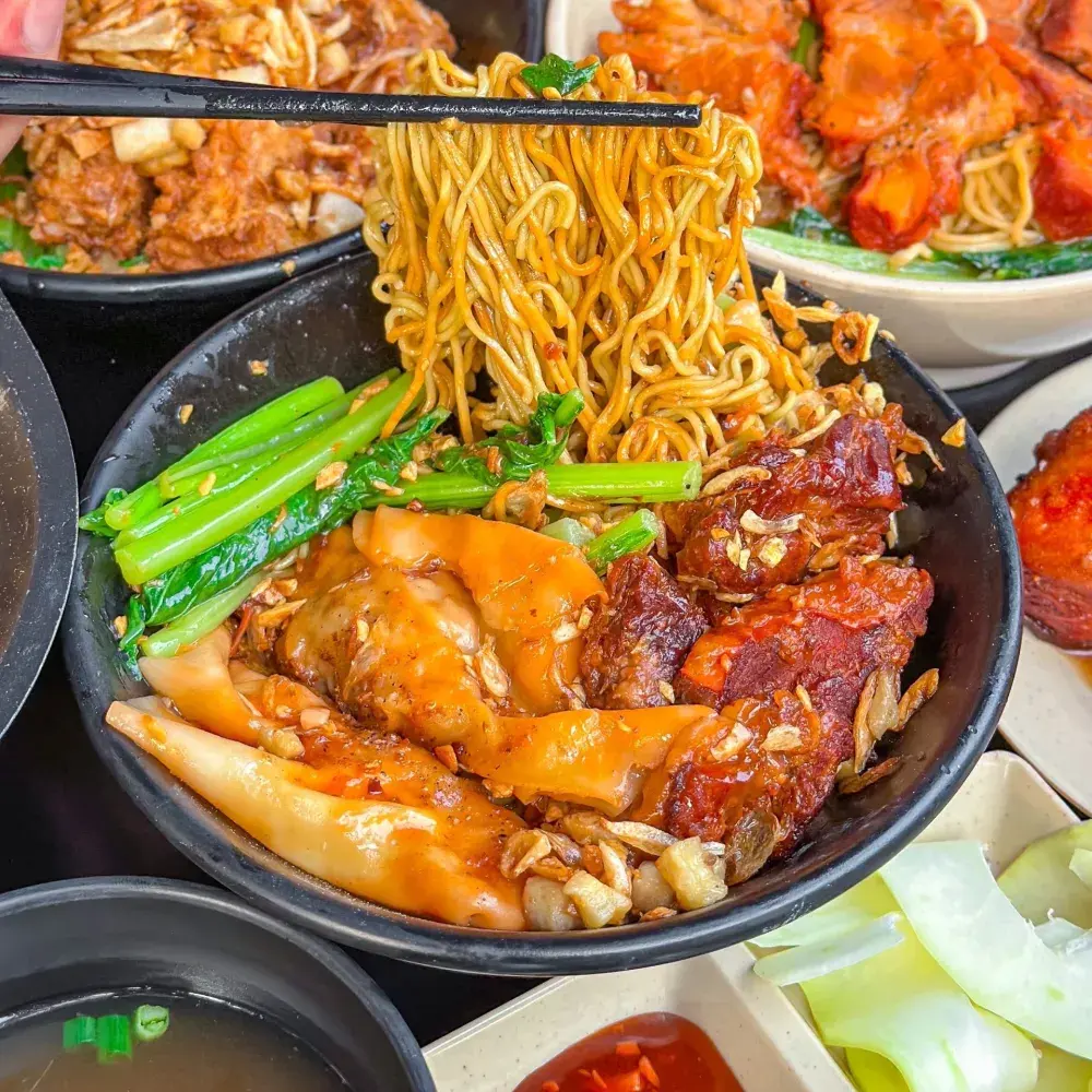 Hình ảnh Mì sủi cảo tôm