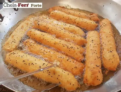 Hình ảnh Chuối chiên mè đen 