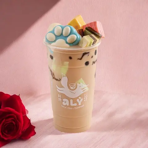 Hình ảnh Trà sữa full pudding