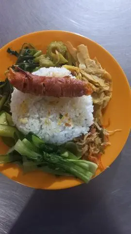 Hình ảnh Cơm chay xúc xích