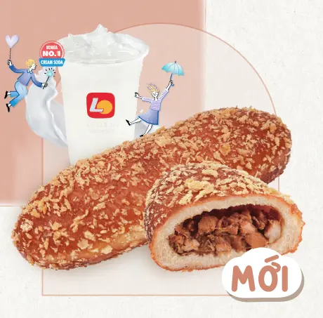 Hình ảnh Bánh Chiên Nhân Xá Xíu - Milkis