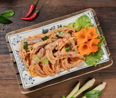 Hình ảnh Chân vịt sốt thái