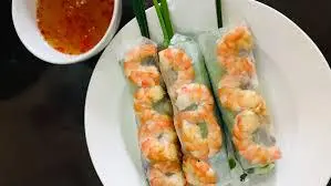 Hình ảnh Gỏi cuốn tôm hùm baby không nhịn được đâu (4 cuốn)