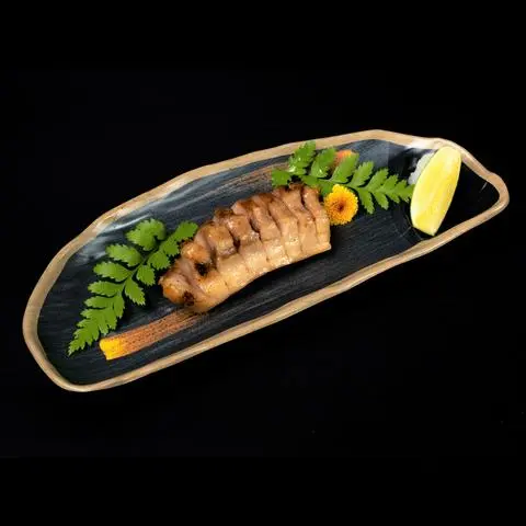 Hình ảnh Lườn cá kiếm nướng muối - sốt teri - salt - grilled - teriyaki grilled swordfish belly - ya15
