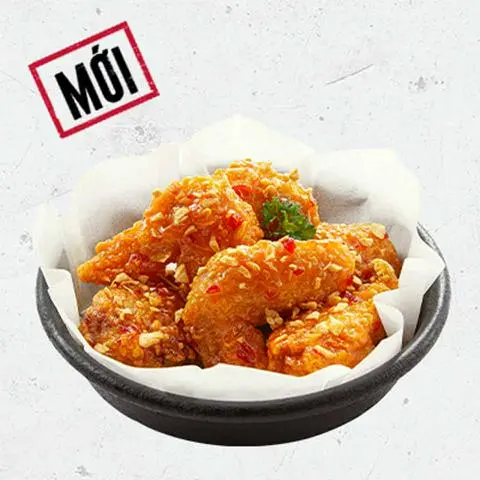 Hình ảnh Cánh gà xóc mắm tỏi mekong