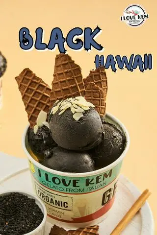 Hình ảnh Kem black Hawaii