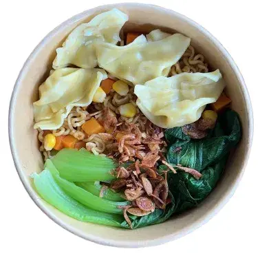Hình ảnh Mì trộn hoành thánh