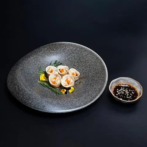 Hình ảnh Bánh xếp Nhật matsuri nhân hải sản - matsuri pan - fried japanese seafood dumplings - ot14