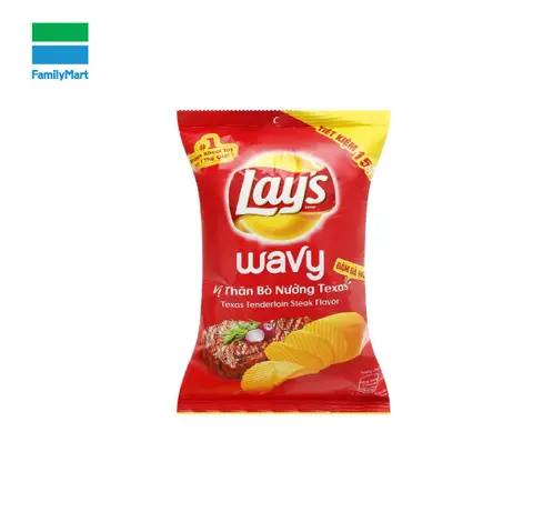 Hình ảnh Lay's wavy thăn bò nướng texas 90g