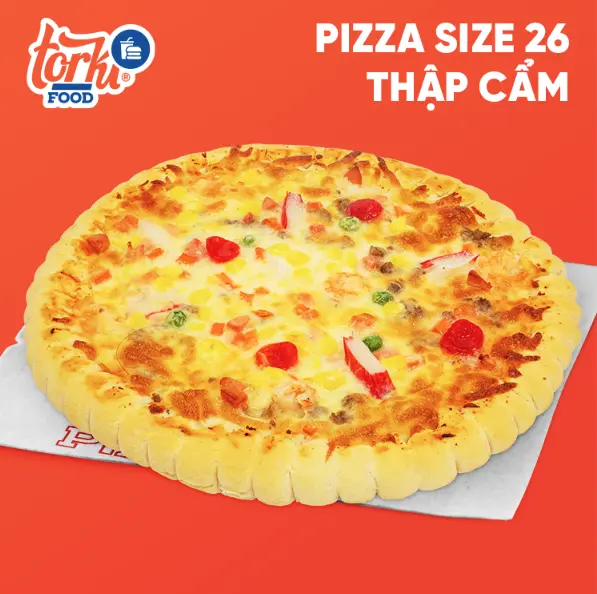 Hình ảnh Pizza Size 26cm Thập Cẩm