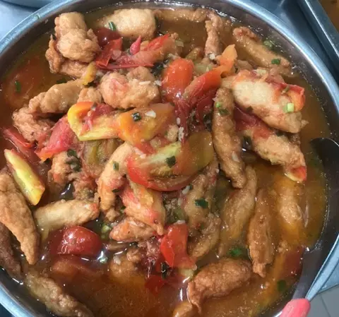 Hình ảnh Chả cá sốt cà chua