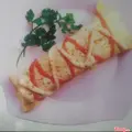Hình ảnh Cơm chiên kim chi cuộn trứng