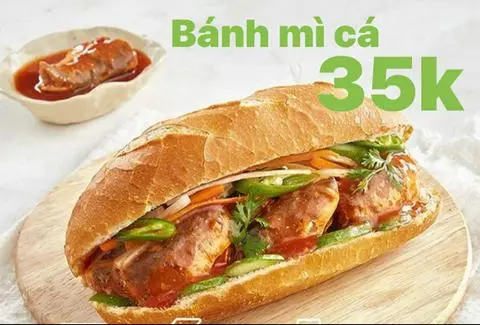 Hình ảnh Bánh mì cá