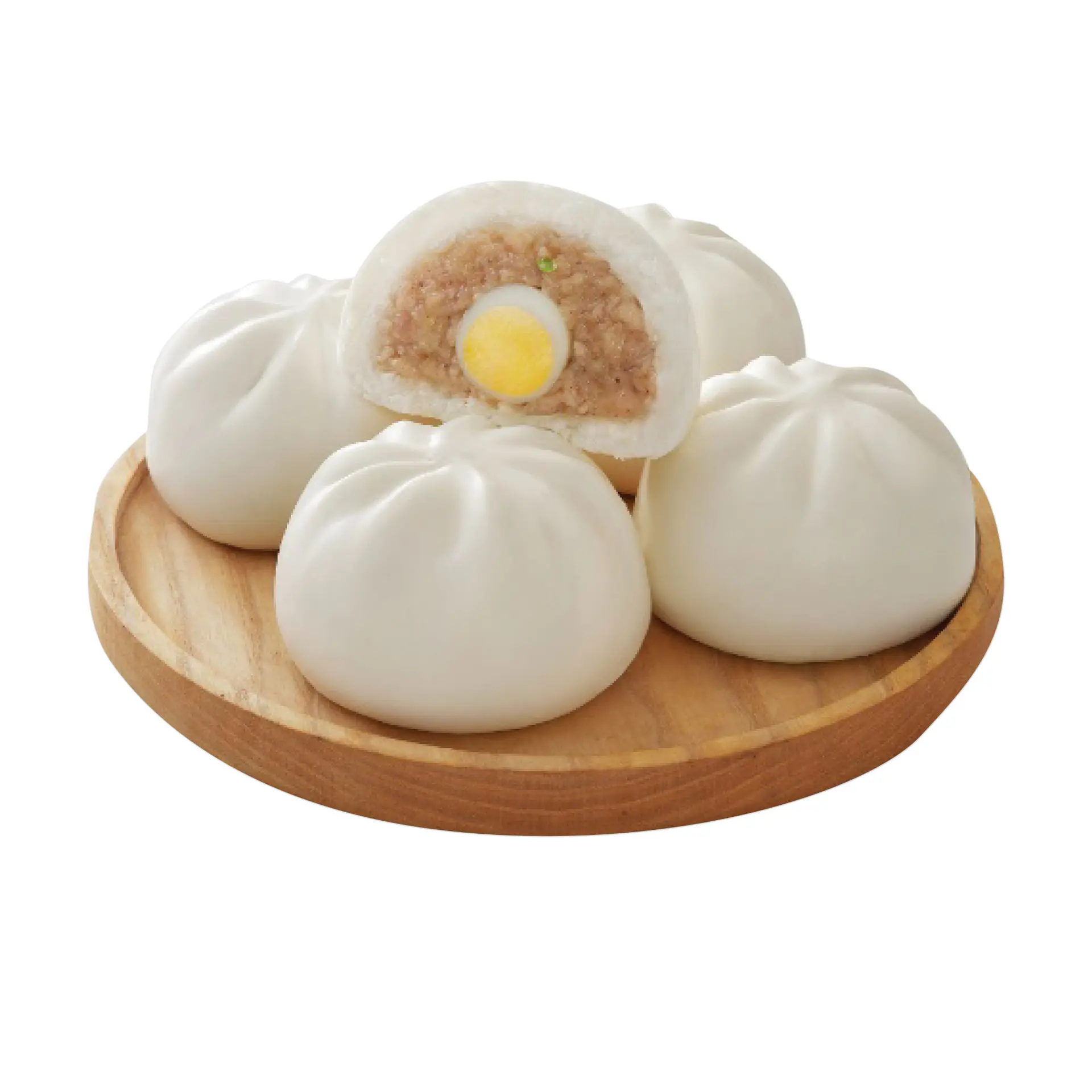 Hình ảnh Bánh Bao Nhân Thịt Heo 1 Trứng Cút 140g