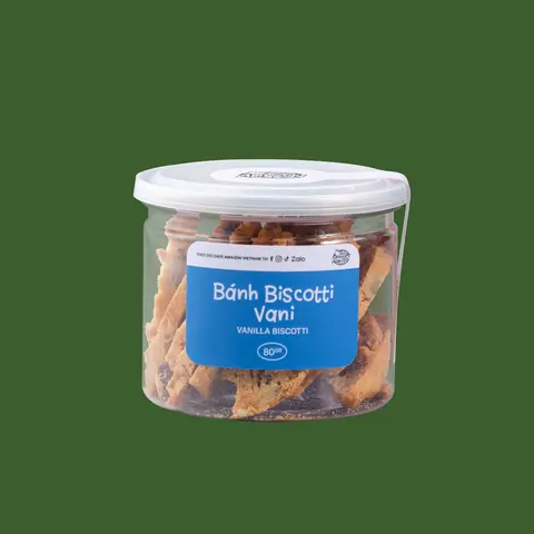 Hình ảnh Bánh biscotti vani - 80gram