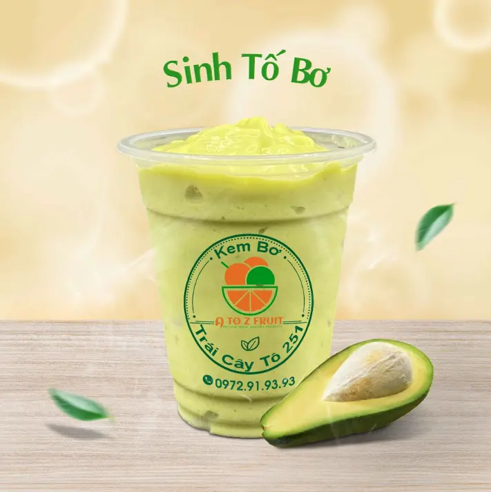 Hình ảnh Sinh Tố Bơ