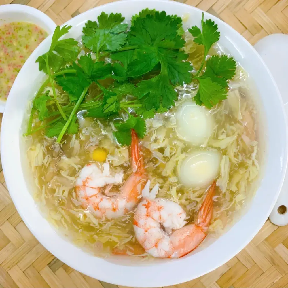 Hình ảnh Súp cua tôm