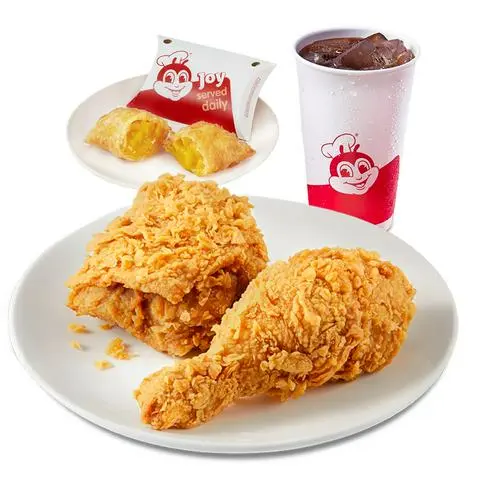 Hình ảnh 2 Miếng gà giòn vui vẻ + 1 Bánh xoài đào + 1 Nước ngọt lớn