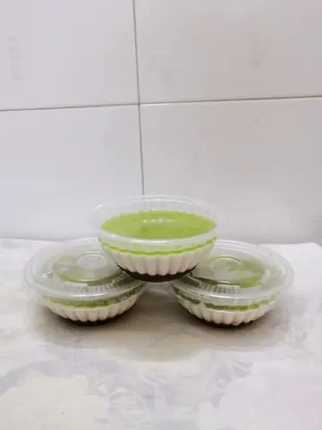 Hình ảnh Rau câu ba màu chén