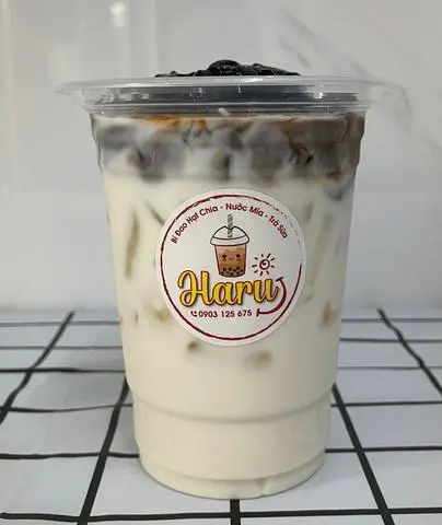 Hình ảnh Sữa Tươi Cà Phê Thảo Mộc ly khổng lồ