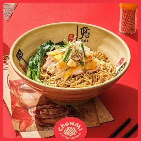 Hình ảnh C01 Mì tươi gà xé