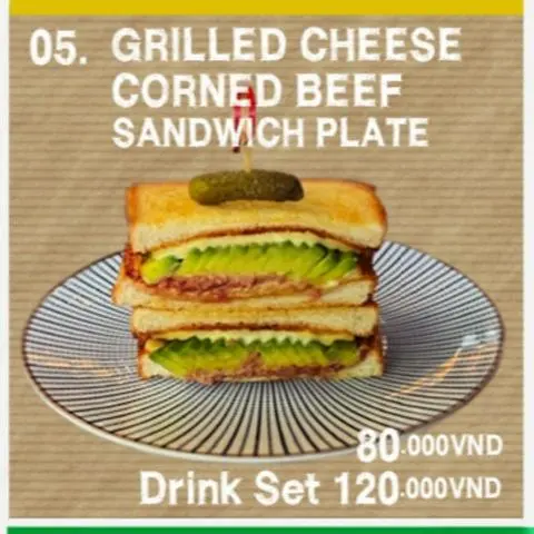 Hình ảnh Cornbeef sandwich