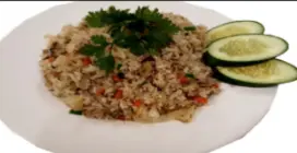 Hình ảnh Cơm chiên cá mặn chay