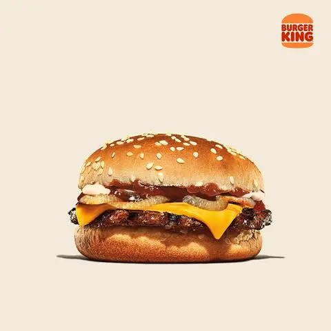Hình ảnh Burger Bò Nướng Hành Chiên