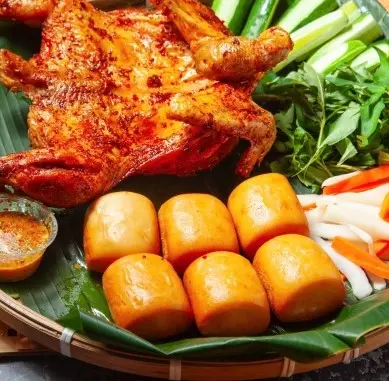 Hình ảnh Gà nướng muối ớt