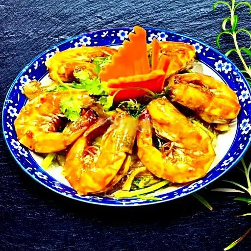 Hình ảnh Miến tôm sú sốt XO