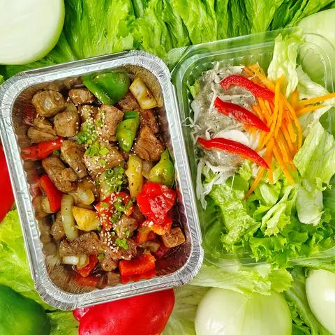 Hình ảnh Bò lúc lắc 200g bò