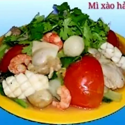 Hình ảnh Mì xào hải sản