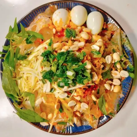 Hình ảnh Bánh tráng dẻo phơi sương mở hành - bịch