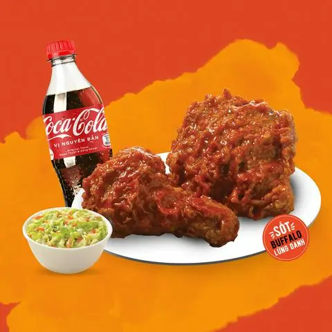 Hình ảnh Combo A - Gà Sốt Cay Buffalo