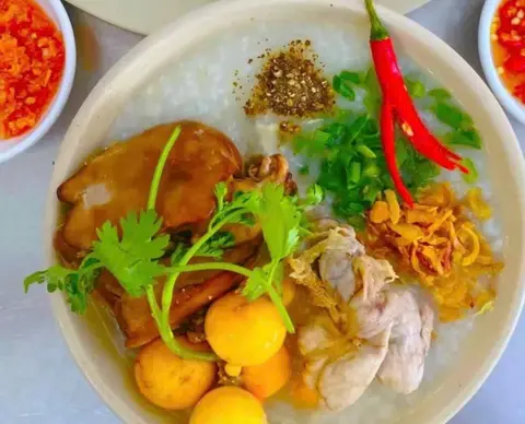 Hình ảnh Cháo lòng gà