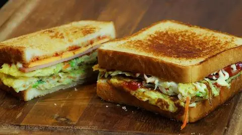Hình ảnh Sandwich trứng - phomai