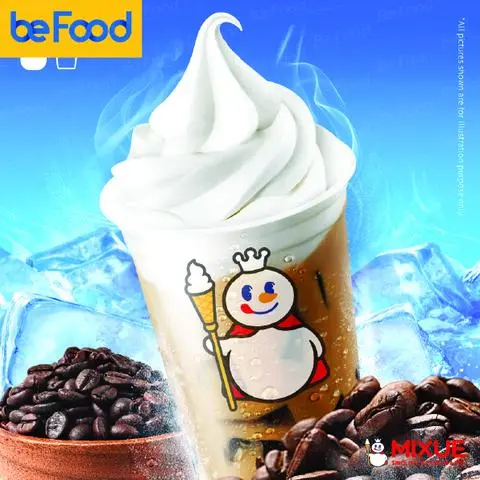 Hình ảnh Cafe Latte Caramel Kem Tươi.