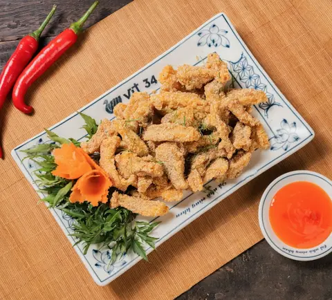 Hình ảnh Sụn gà rang muối