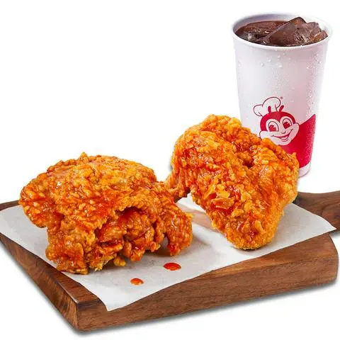 Hình ảnh 2 Miếng gà sốt cay + 1 Nước ngọt lớn
