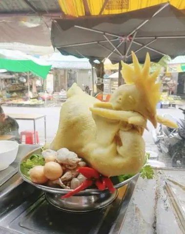 Hình ảnh Gà cúng 1 con