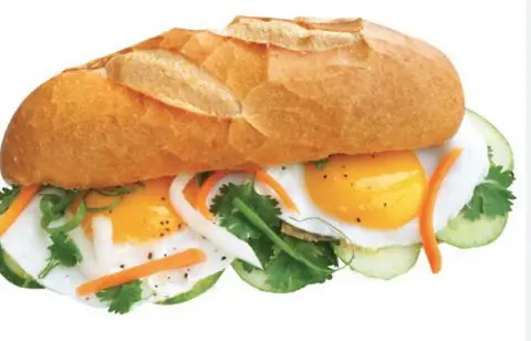 Hình ảnh Bánh mì 2 trứng