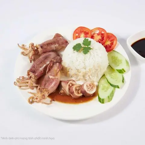 Hình ảnh Cơm mực sate