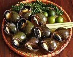 Hình ảnh Ốc bươu nướng tiêu xanh