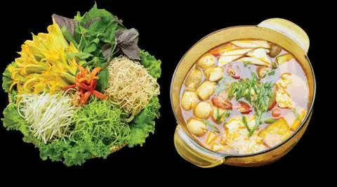 Hình ảnh Lẩu riêu lớn chay