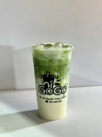 Hình ảnh Sữa gấu matcha latte