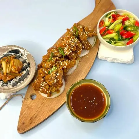 Hình ảnh Fillet đùi gà tắm kochukaru cay 500gr