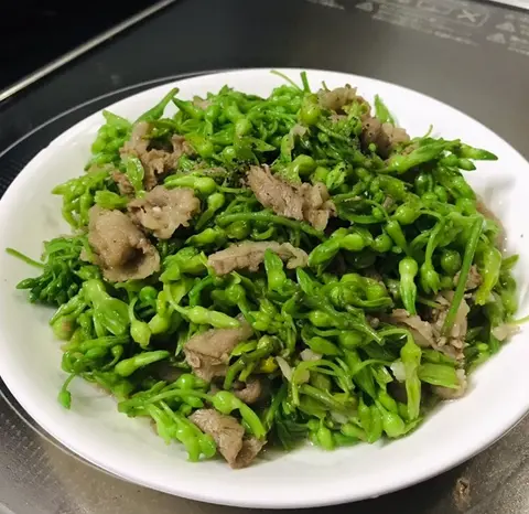 Hình ảnh Bò xào thiên lý