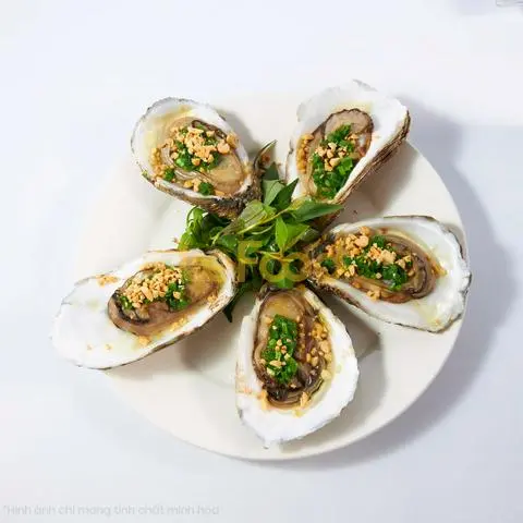 Hình ảnh Hàu mỡ hành